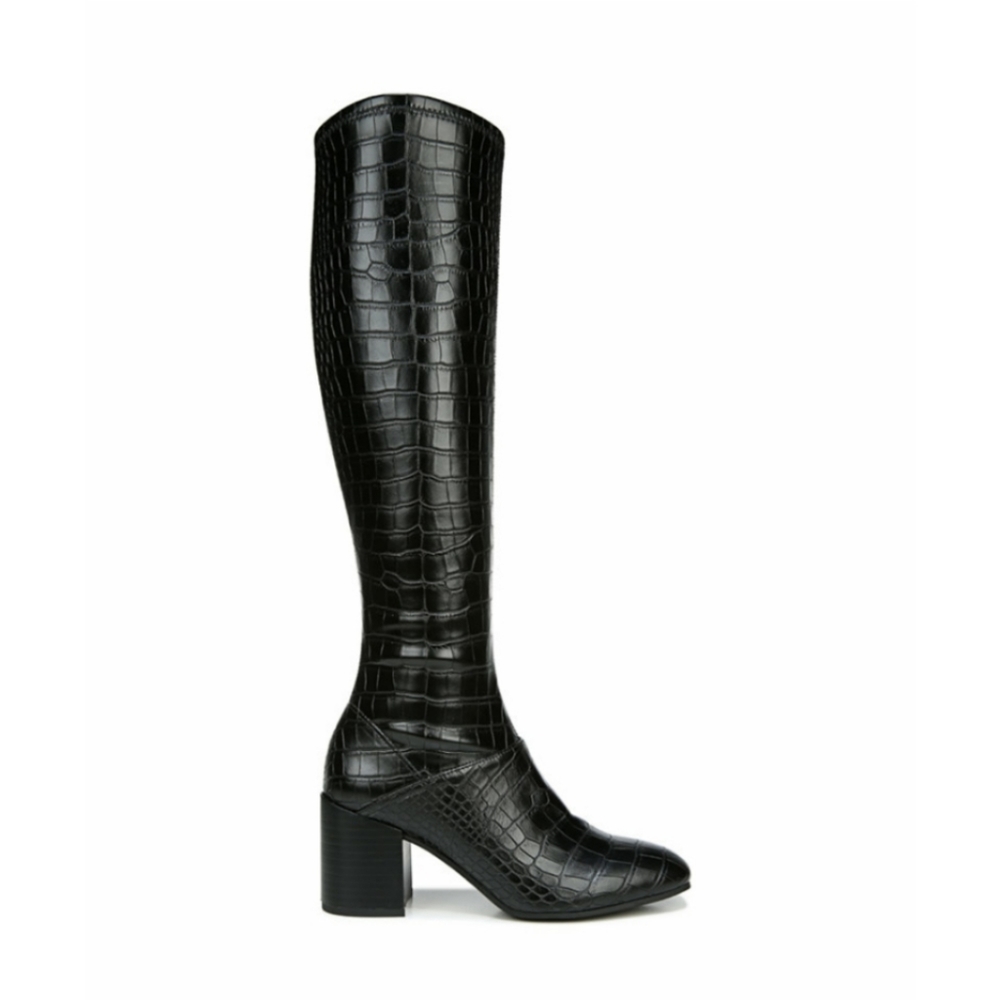 Franco Sarto Tribute Hight Shaft Black Boots Available in Different Sized
